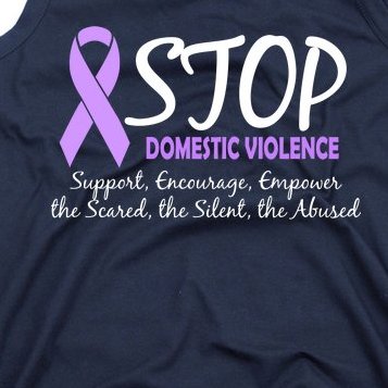 Stop Domestic Violence Tank Top