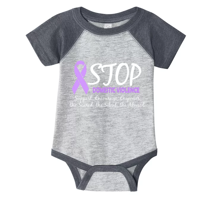 Stop Domestic Violence Infant Baby Jersey Bodysuit