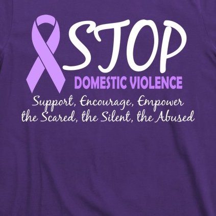 Stop Domestic Violence T-Shirt