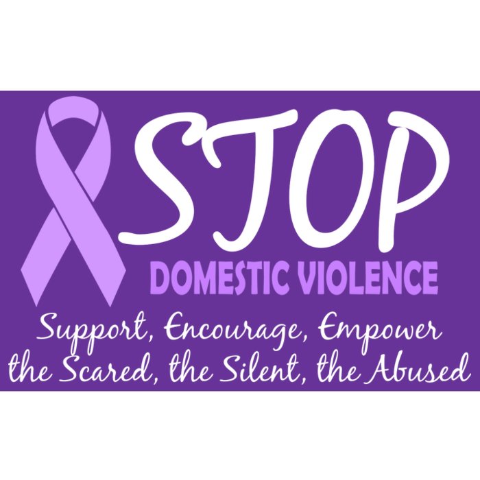 Stop Domestic Violence Bumper Sticker