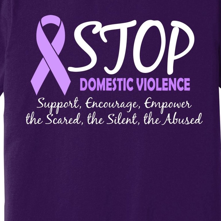 Stop Domestic Violence Premium T-Shirt