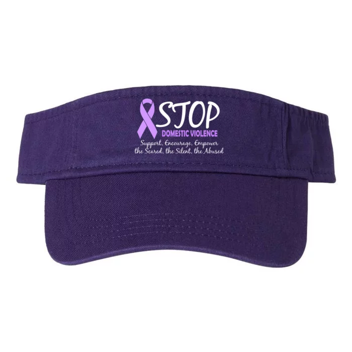 Stop Domestic Violence Valucap Bio-Washed Visor