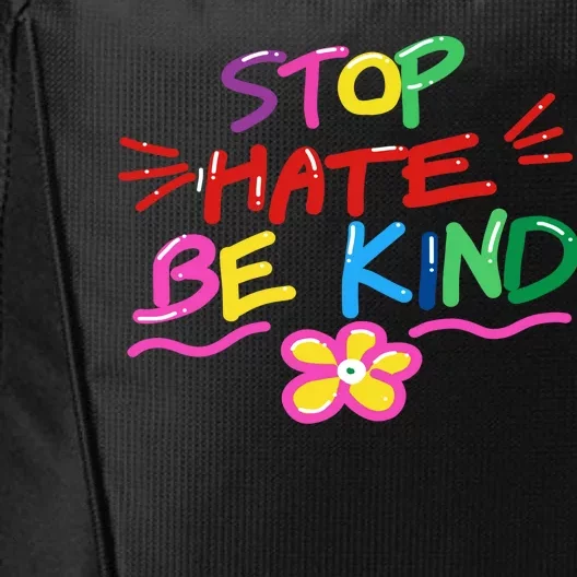 Stop Hate Be Kind City Backpack