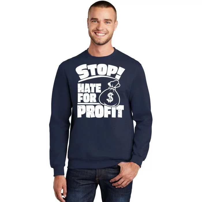 Stop Hate for Profit Money Bag Sweatshirt