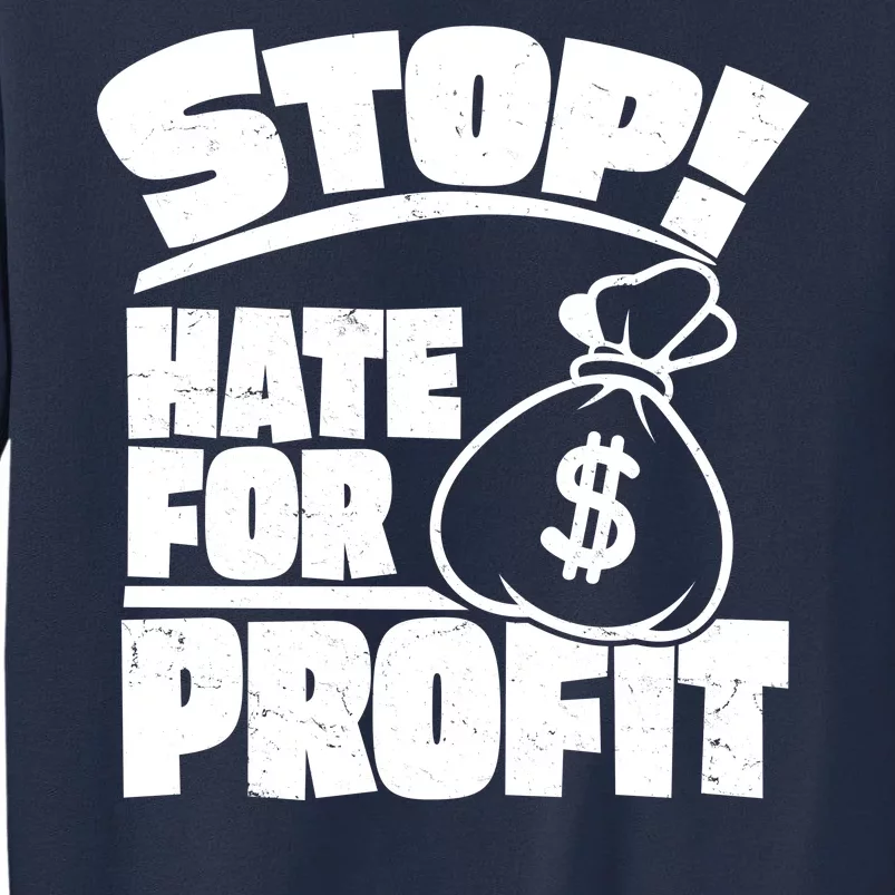 Stop Hate for Profit Money Bag Sweatshirt