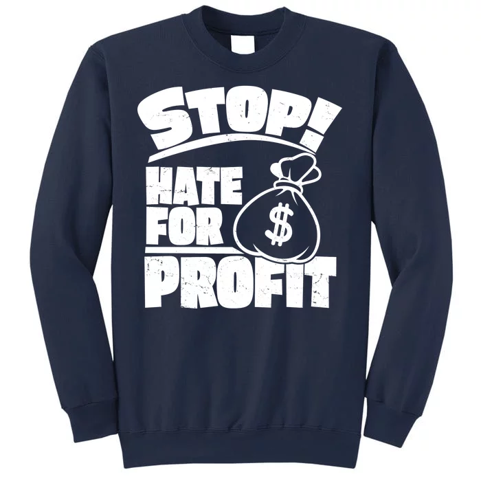 Stop Hate for Profit Money Bag Sweatshirt