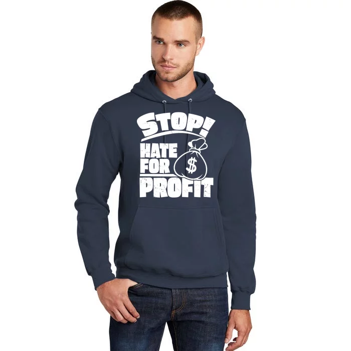 Stop Hate for Profit Money Bag Tall Hoodie