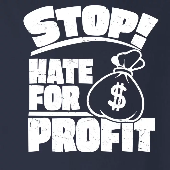 Stop Hate for Profit Money Bag Toddler Long Sleeve Shirt