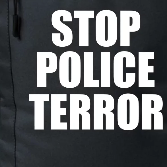 Stop Police Terror Daily Commute Backpack