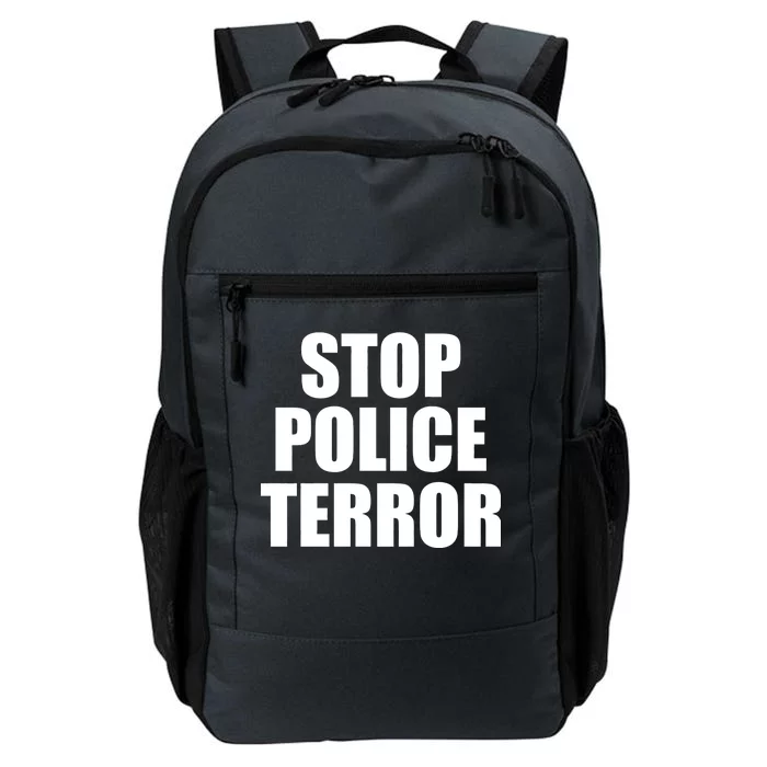 Stop Police Terror Daily Commute Backpack