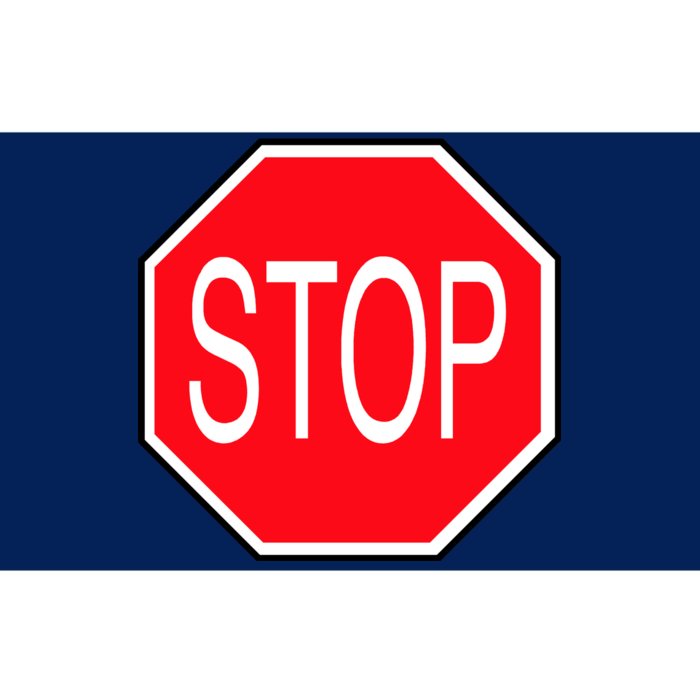 Stop Sign Bumper Sticker