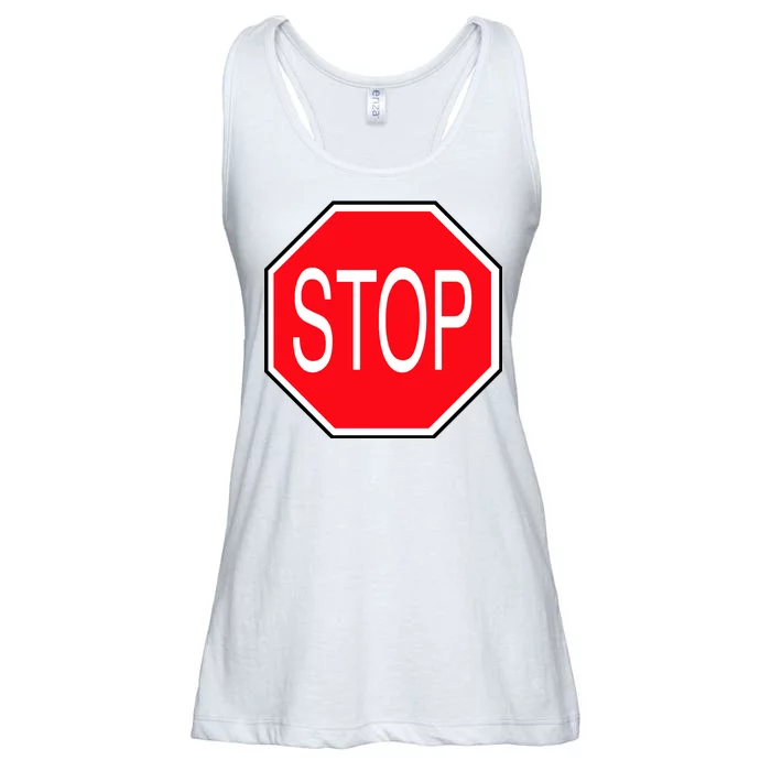 Stop Sign Ladies Essential Flowy Tank