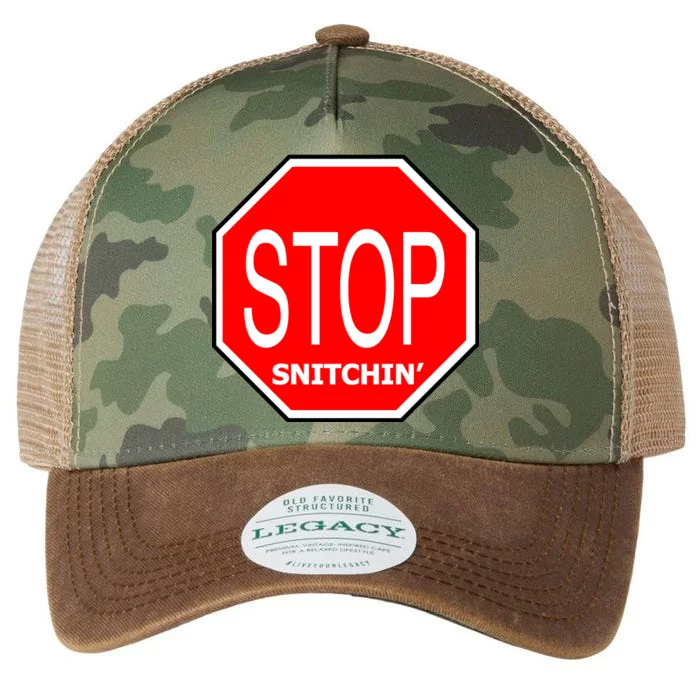 STOP Snitching Snitchin' Legacy Tie Dye Trucker Hat