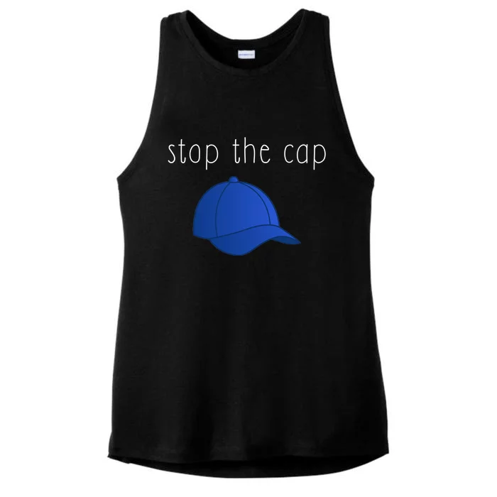 Stop The Cap Ladies Tri-Blend Wicking Tank