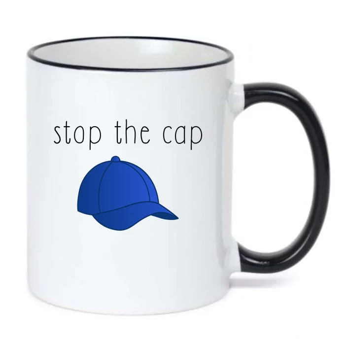 Stop The Cap Black Color Changing Mug