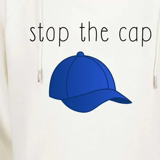 Stop The Cap Womens Funnel Neck Pullover Hood