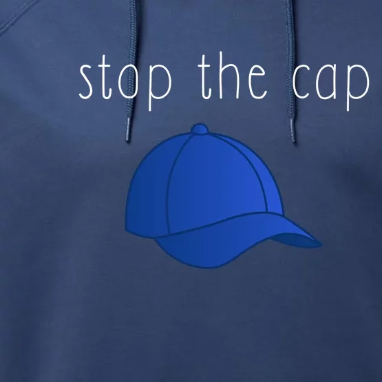 Stop The Cap Performance Fleece Hoodie