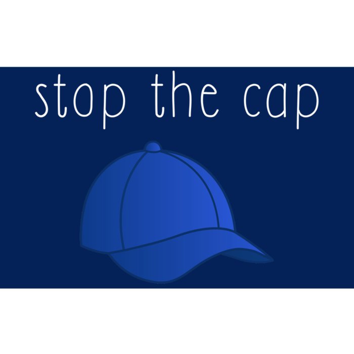 Stop The Cap Bumper Sticker