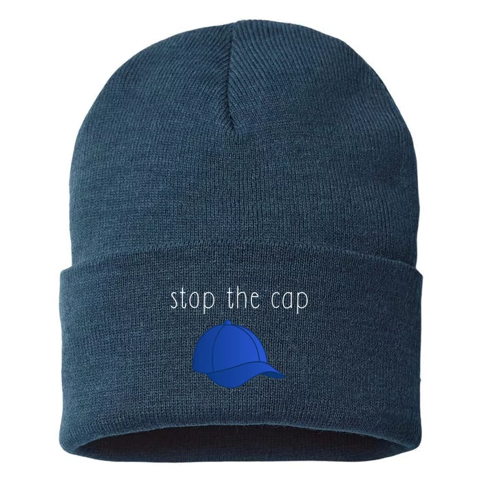 Stop The Cap Sustainable Knit Beanie