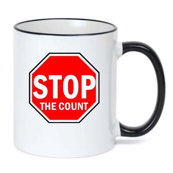 Stop The Count Black Color Changing Mug