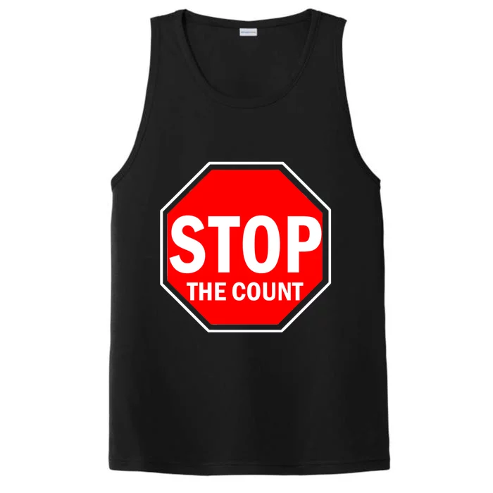 Stop The Count Performance Tank