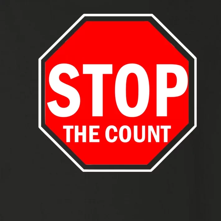 Stop The Count Toddler Long Sleeve Shirt