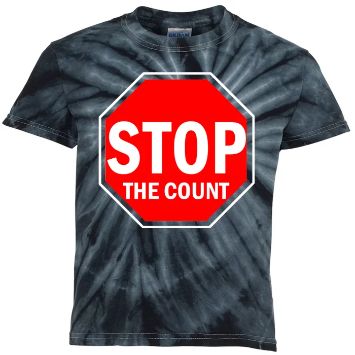 Stop The Count Kids Tie-Dye T-Shirt