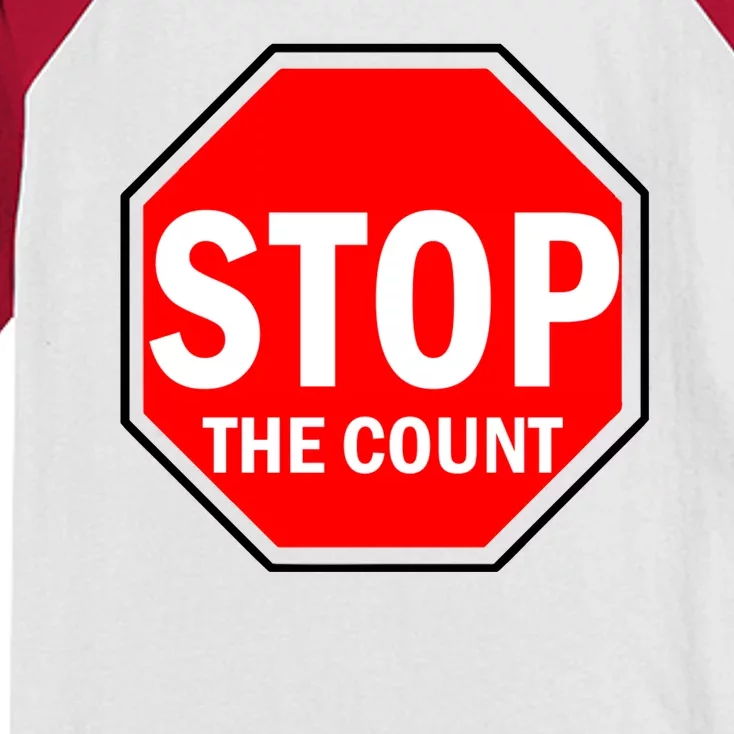 Stop The Count Kids Colorblock Raglan Jersey