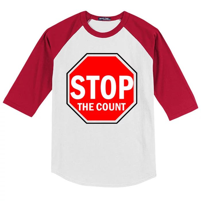 Stop The Count Kids Colorblock Raglan Jersey