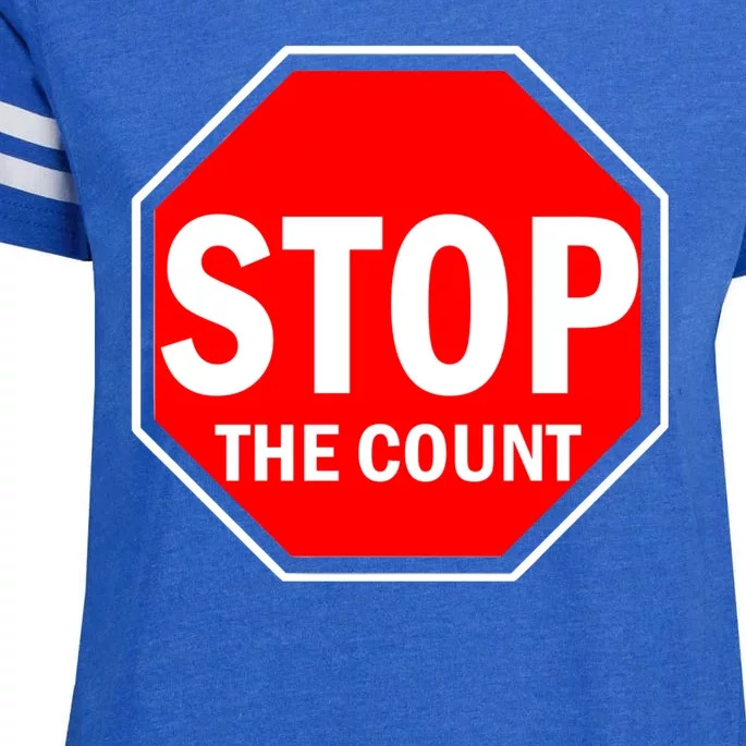 Stop The Count Enza Ladies Jersey Football T-Shirt