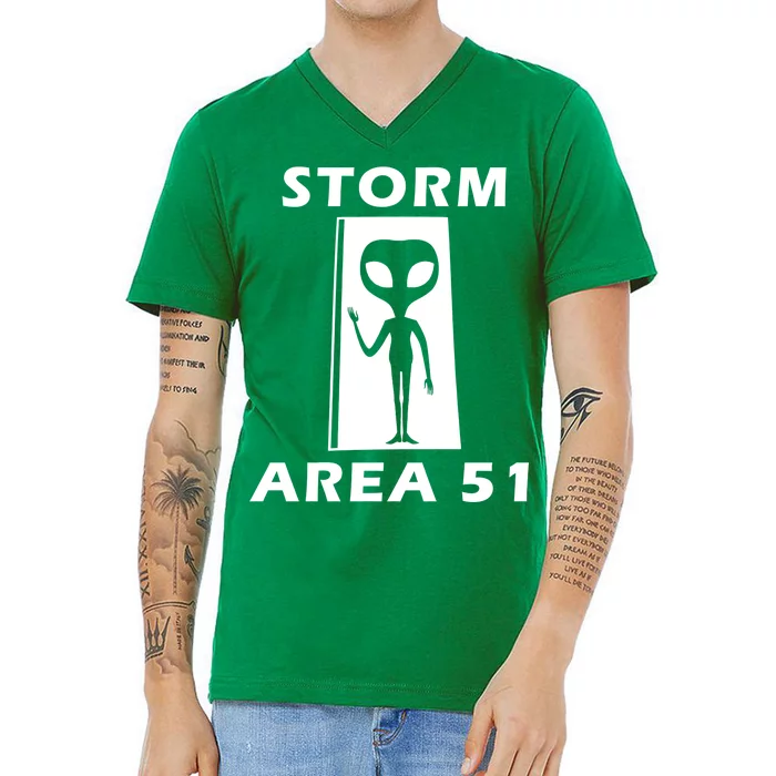 Storm Area 51 V-Neck T-Shirt