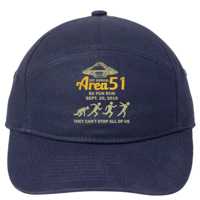 Storm Area 51 5K Fun Run 7-Panel Snapback Hat