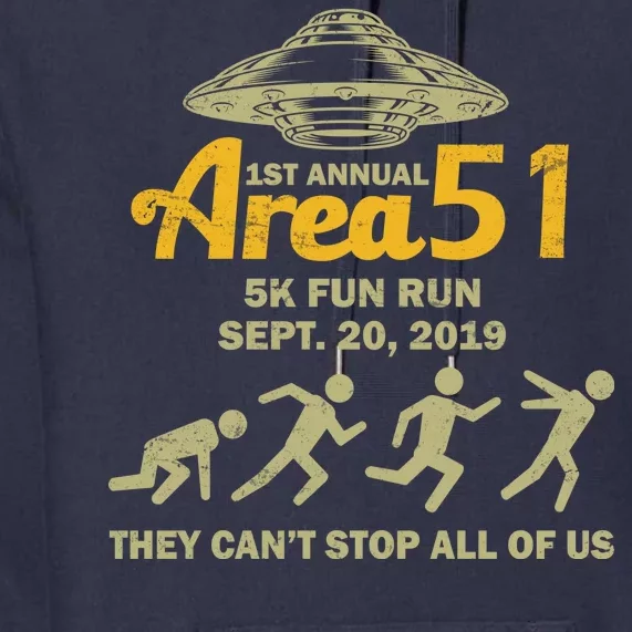 Storm Area 51 5K Fun Run Premium Hoodie