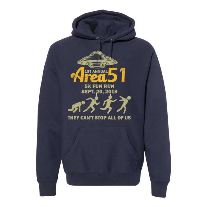 Storm Area 51 5K Fun Run Premium Hoodie