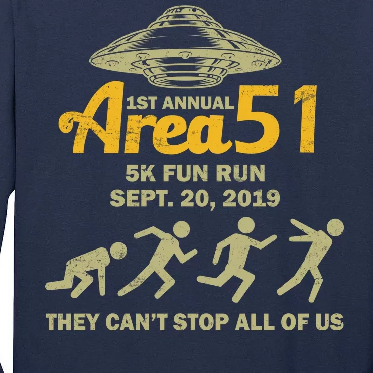 Storm Area 51 5K Fun Run Tall Long Sleeve T-Shirt