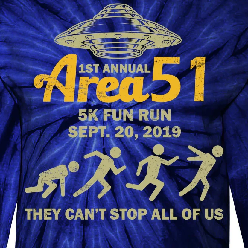 Storm Area 51 5K Fun Run Tie-Dye Long Sleeve Shirt