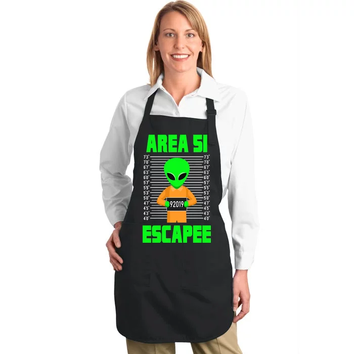 Storm Area 51 Alien Escapee Full-Length Apron With Pocket