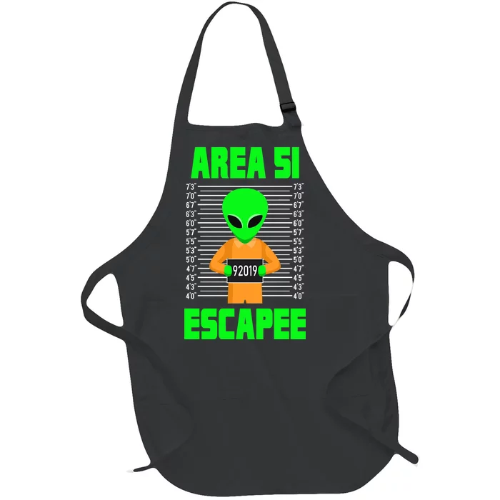 Storm Area 51 Alien Escapee Full-Length Apron With Pocket