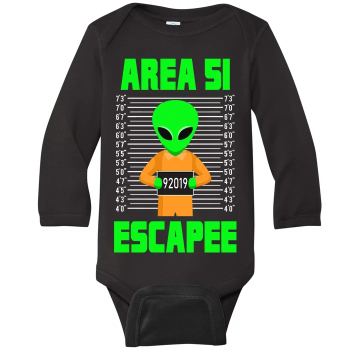 Storm Area 51 Alien Escapee Baby Long Sleeve Bodysuit