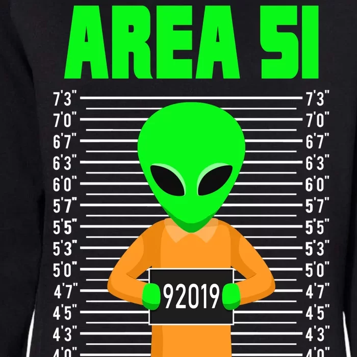 Storm Area 51 Alien Escapee Womens California Wash Sweatshirt