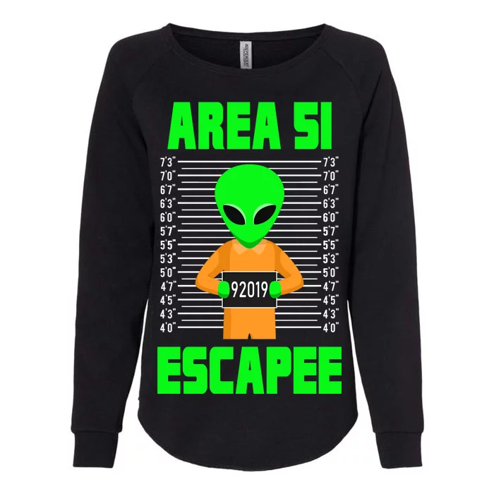 Storm Area 51 Alien Escapee Womens California Wash Sweatshirt