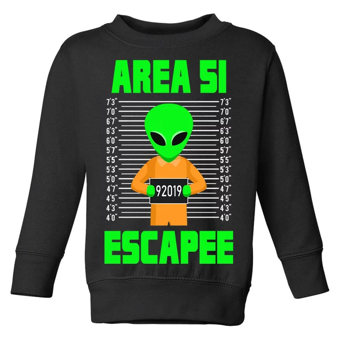 Storm Area 51 Alien Escapee Toddler Sweatshirt