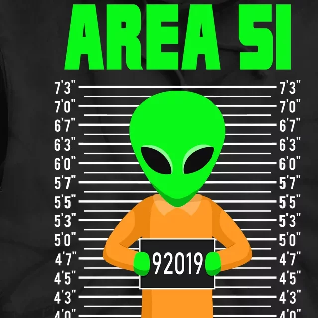 Storm Area 51 Alien Escapee Tie Dye Hoodie