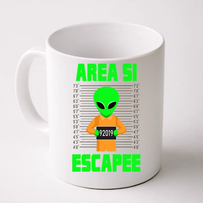 Storm Area 51 Alien Escapee Front & Back Coffee Mug