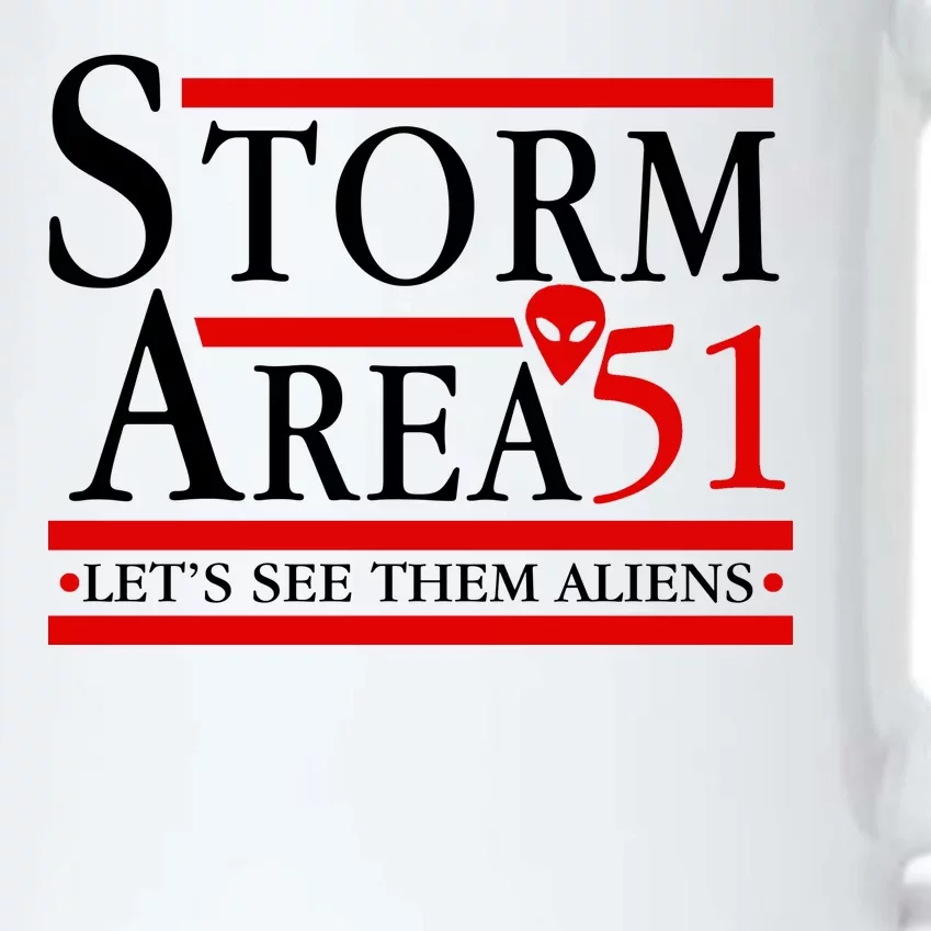 Storm Area 51 Campaign Black Color Changing Mug