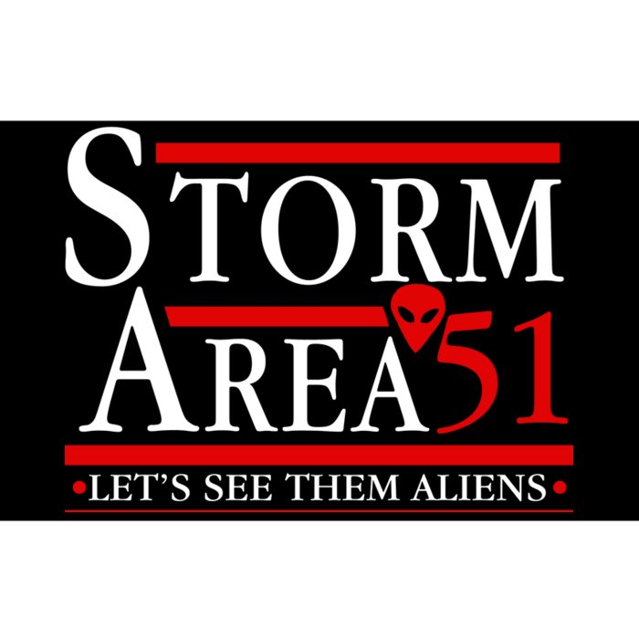 Storm Area 51 Campaign Bumper Sticker