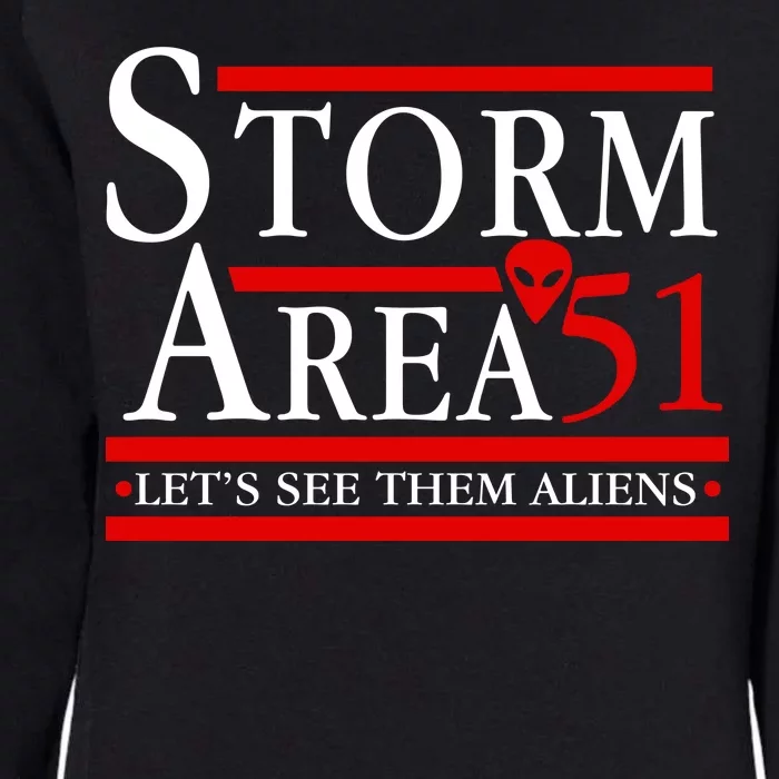 Storm Area 51 Campaign Womens California Wash Sweatshirt