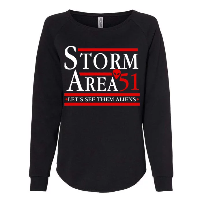 Storm Area 51 Campaign Womens California Wash Sweatshirt