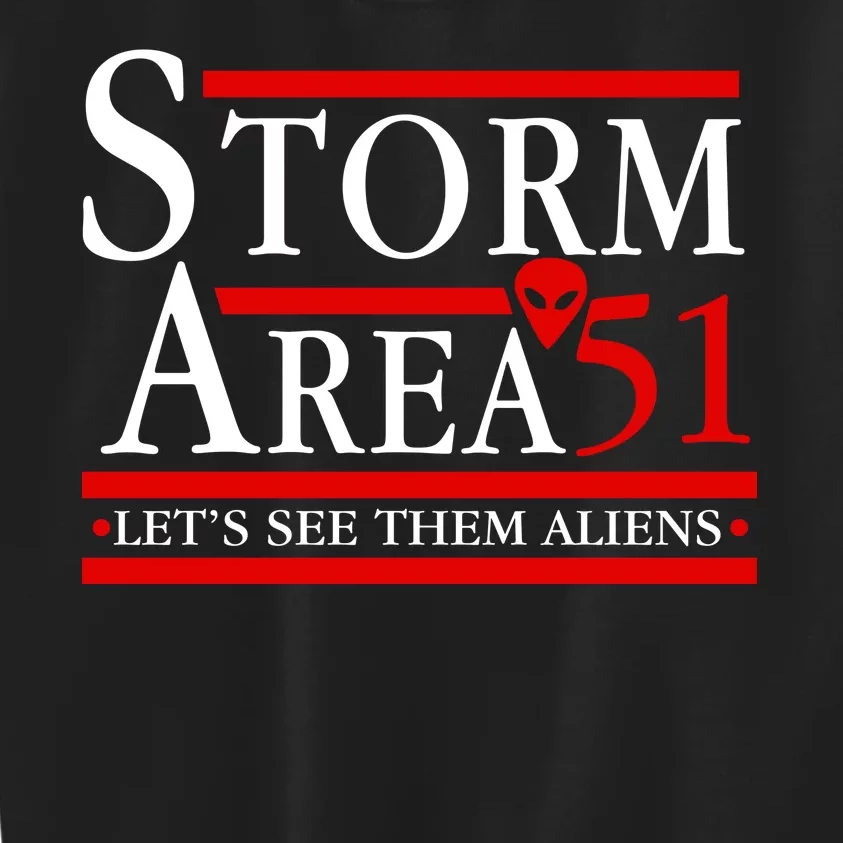 Storm Area 51 Campaign Kids Sweatshirt