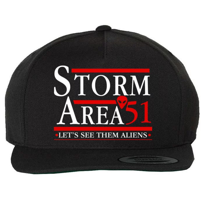 Storm Area 51 Campaign Wool Snapback Cap